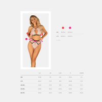 Obsessive elegantní krajkový komplet spodního prádla Lilines - 73911366 - 6