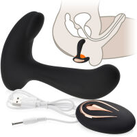 MASAŽÉR PROSTATY NA DÁLKOVÉ OVLÁDÁNÍ - 12 FUNKCÍ - ANÁLNÍ VIBRÁTOR  - 71773424 - 4