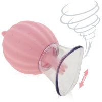 SACÍ MASAŽÉR KLITORISU S POHYBLIVÝM JAZÝČKEM PRO ORÁLNÍ SEX  - 70774433 - 2