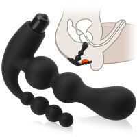 KULIČKOVÝ VIBRÁTOR VAGINÁLNĚ-ANÁLNÍ DVOJITÁ ROZKOŠ  - 72216197  - 2