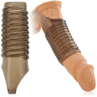 OTEVŘENÝ EREKČNÍ  GELOVÝ NÁVLEK  NA PENIS A VARLATA - 75522073 - 3