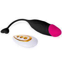 Roztomilé vibrační vajíčko malý penis černý 50 programů - 72356150 - 2