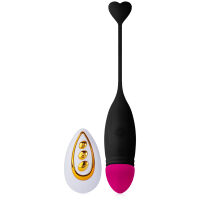 Roztomilé vibrační vajíčko malý penis černý 50 programů - 72356150 - 3