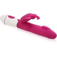 VIBRÁTOR SE STIMULAČNÍMI VÝČNĚLKY A MOTÝLKEM NA KLITORIS  - 73249595  - 2