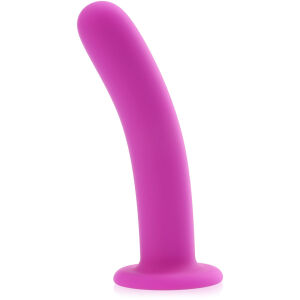 SILIKONOVÉ DILDO ŠTÍHLÝ ROVNÝ KOLÍK S PŘÍSAVKOU – 78905926