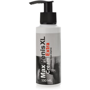 MAX PENIS XL CREAM EXTRA 100 ml - KRÉM NA ZVĚTŠENÍ PENISU A POSÍLENÍ EREKCE  - 79824979