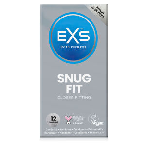 Kondom EXS SNUG CLOSER FIT 12 ks užší lepší přizpůsobení - 70678269