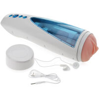 POKROČILÝ POSUVNĚ-ROTAČNÍ MASTURBÁTOR KE STIMULACI PENISU  - 75302689 - 4
