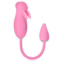 Králíček se sacím stimulátorem a vibračním vajíčkem - 77453271 - 6