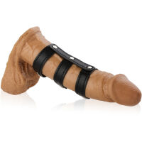 BDSM KROUŽEK NA PENIS A VARLATA - TŘI ŘEMÍNKY - LTT C23 - 2