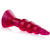 PRUŽNÝ KULIČKOVÝ ANÁLNÍ KOLÍK NA PŘÍSAVCE  - LBB 017005 - 2