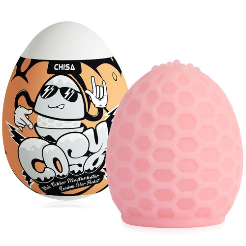 Růžové gelové vajíčko masturbátor s lubrikantem pro muže - 78864184