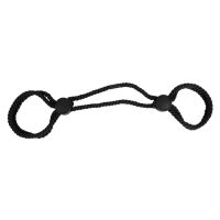 Černé bavlněné lano na svazování BDSM pro začátečníky - 75530313 - 4