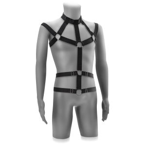 EROTICKÝ POSTROJ PRO MUŽE POPRUHY HARNESS BDSM - 72142144