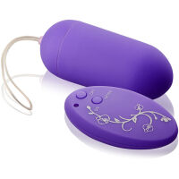 VIBRAČNÍ VAJÍČKO S OZDOBNÝM OVLADAČEM - FIALOVÉ CCL 01023F - 2