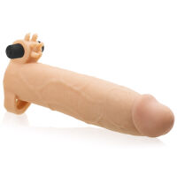 OBJEMNĚJŠÍ A VĚTŠÍ PENIS - REALISTICKÝ NÁVLEK ZAMĚNÍ VÁŠ ÚD VE  SKUTEČNÉHO OBRA TĚLOVÁ BARVA- 77530095 - 3