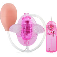 SACÍ A VIBRUJÍCÍ MOTÝLEK NA KLITORIS, VAGÍNU I ANÁL - 78549878 - 2