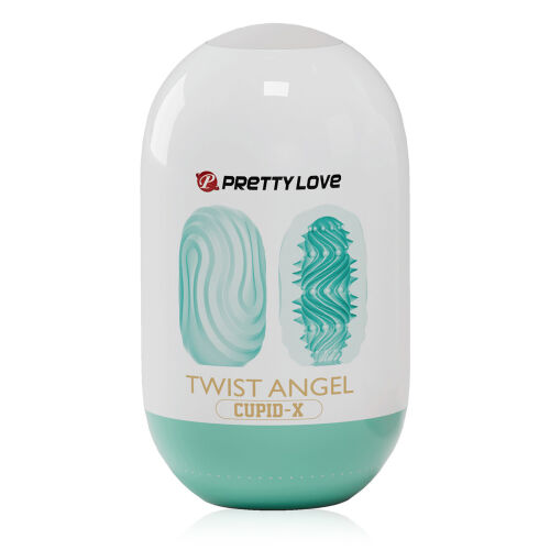 Elastický gelový masturbátor s výstupky pro muže 9 cm - 76305446