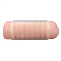 Oboustranná realistická umělá vagína v tubě anální + vagína - 75301498 - 5