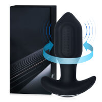 Rotační anální vibrátor anal plug 9 režimů + aplikace - 77554044 - 2