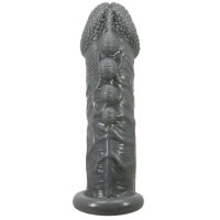 Stimulační návlek zvětšující penis s výstupky a páskem - 71427604 - 2