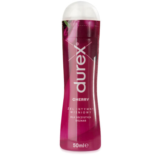 Durex Play intimní gel Very Cherry 50 ml - šťavnatá třešeň - 72910824