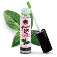 Vibrant Kiss Mint příchuťový lesk na rty vibrátor v tekutině - 73321815 - 3
