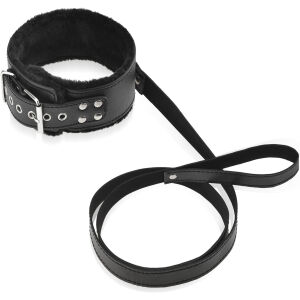 KOŽENÝ OBOJEK S KOŽEŠINKOU SADA BDSM S VODÍTKEM  - 75304855