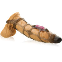 VIBRUJÍCÍ SÍŤKOVANÝ NÁVLEK NA PENIS - NEZAPOMENUTELNÉ PROŽITKY   – 88080848 - 2