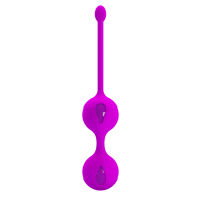 Fialové kuličky pro trénink Kegelových svalů gejša kuličky 16,3 cm - 73022846 - 4