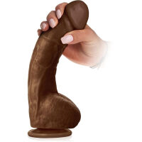 VELKÝ 23 cm REALISTICKÝ PENIS - DILDO S PŘÍSAVKOU  - 73393752 - 2