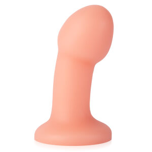 Anální kolík s přísavkou, malý penis tělové barvy, 11,5 cm dildo - 76074031