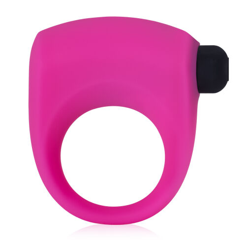 Růžový erekční kroužek na penis s vibracemi - 76528524