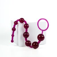Anální kuličky na ohebném řetízku, 31,5 cm - 75441023 - 3