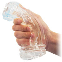 DISKRÉTNÍ GELOVÝ MASTURBÁTOR S VÝČNĚLKY MĚKKÉ ŽELÉ V TUBĚ - 72916525 - 2