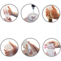 DISKRÉTNÍ GELOVÝ MASTURBÁTOR S VÝČNĚLKY MĚKKÉ ŽELÉ V TUBĚ - 72916525 - 4