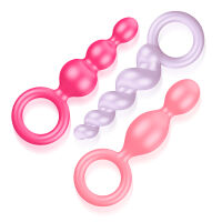 Satisfyer Booty Call sada tří barevných análních zátkových kolíčků - 70532299 - 3