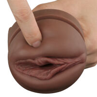 Měkký hnědý pouzdro v plechovce Sultry Stout masturbátor - 71144891 - 2