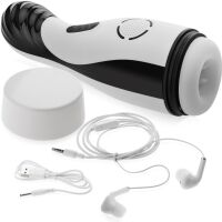 VIBRAČNĚ-SACÍ MASTURBÁTOR S FUNKCÍ OHŘEVU DO  42°C - 70922999 - 2