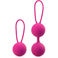 SADA K PROCVIČOVÁNÍ SVALŮ PÁNEVNÍHO DNA 3 VIBRAČNÍ VENUŠINY KULIČKY RŮŽOVÁ– 70291089 - 4