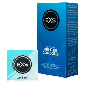 Extra tenké kondomy EXS AIR THIN 12 ks - 78872629
