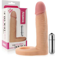 VIBRUJÍCÍ ANÁLNÍ STRAP-ON NAVLÉKANÝ NA PENIS EREKČNÍ KROUŽEK – 70397008 - 2