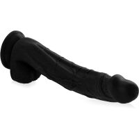 VELKÝ 29 cm ŽILNATÝ PENIS REALISTICKÉ DILDO NA SILNÉ PŘÍSAVCE - 77692456 - 2