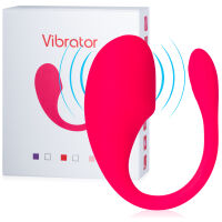 Růžové vibrační vajíčko ovládané aplikací 9 režimů - 75871882 - 7