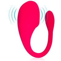 Růžové vibrační vajíčko ovládané aplikací 9 režimů - 75871882 - 3