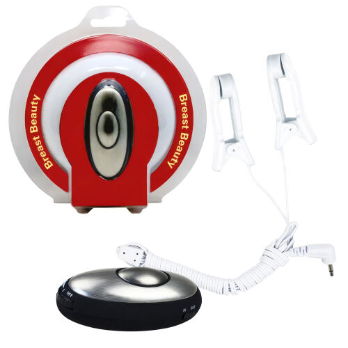 Sada pro elektro stimulaci bradavek s BDSM svorkami - 73533389