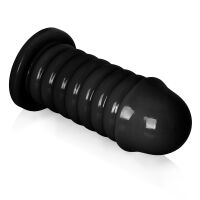 Tloušťka dildo 6,5 cm v průměru černý anální kolík XXL - 74391794 - 2