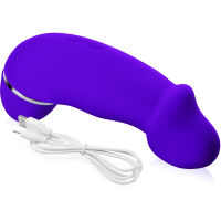 VIBRÁTOR + SACÍ MASAŽÉR 20 SEX PROGRAMŮ 2v1 - 79051466 - 2