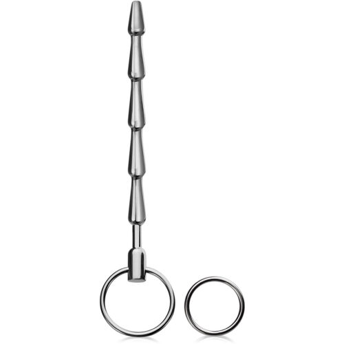 KOVOVÝ VELKÝ DILATOR + DVA KROUŽKY NA PENIS  - 70854968