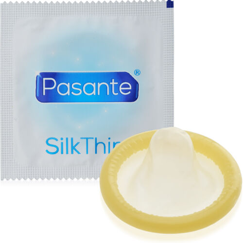 PASANTE SILK THIN - NEJTENČÍ KONDOM PRO PŘIROZENÉ PROŽITKY - 1 KS - 78890330